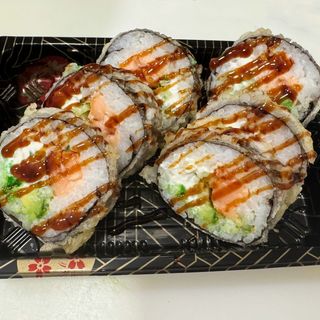 Roll Salmón tempurizado (6 Pzs.)