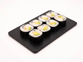 Hosomaki Langostino, Aguacate y Queso crema, Individual