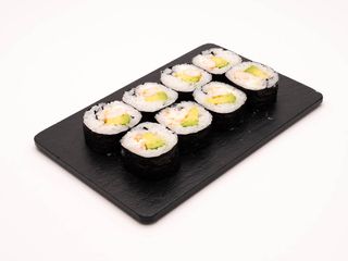 Hosomaki Langostino, Aguacate y Queso crema, Individual