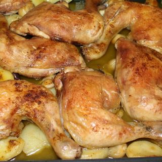 Muslo De Pollo Asado