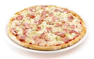 pizza de jamón
