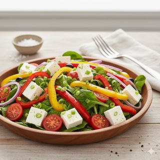 Салата с белен домат