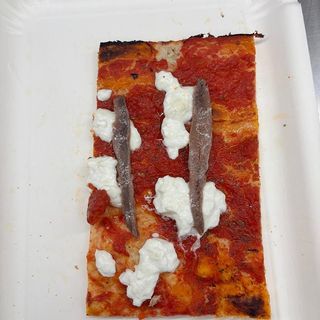 Burrata & alici del Cantabrico al trancio