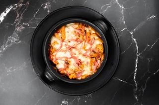 Penne a la Siciliana la cuptor