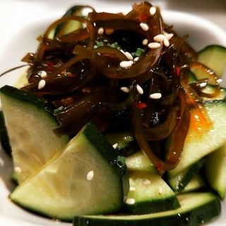 Ensalada De Pepino Y Algas