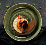 Clătite americane dulci cu nutella și fructe