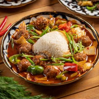 Мясные шарики с рисом (200 гр.)