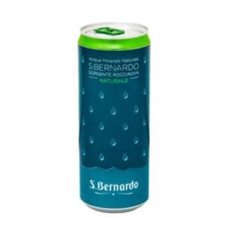Acqua naturale San Bernardo in lattina 33 cl