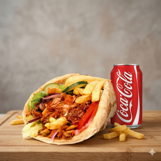 Giros domaća tortilja + cola