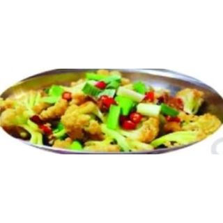 Coliflor Con Carne Picante