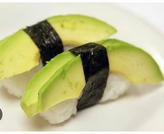 Nigiri avocado