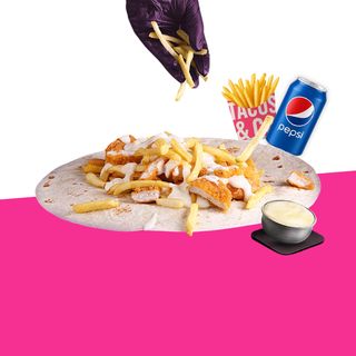 Menu Tacos A Composer ( 2 Viandes )