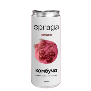 Комбуча вишня 330 мл