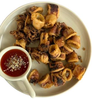 Хрупкави бейби калмари