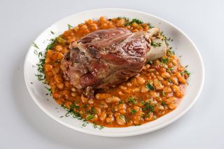 Ciolan cu iahnie de fasole