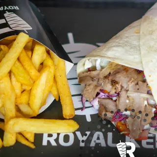 Menù piadina kebap