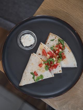 Кесадилья с курицей