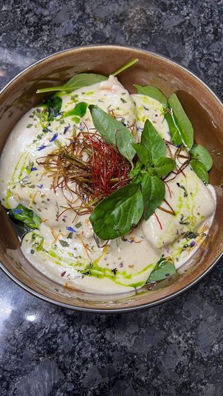 Pui cu sos de brânzeturi