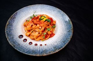 Tagliatelle cu creveți