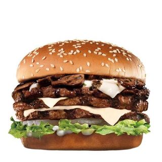 Трипл Портобелло Машрум Бургер