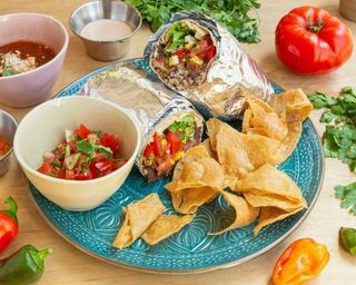 Burrito Pieczony kurczak