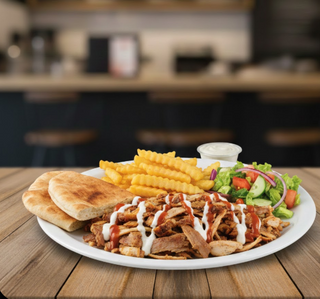 Plato Combinado De Kebab