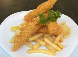 Пилешки пурички с топено сирене и картофи (350г)