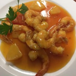 Gambas Agridulces