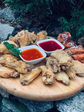 Велика дошка крилець фрі (1000г)