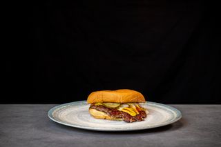 Smash Burger con queso