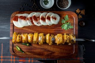 Шашлык картофельный