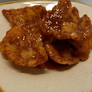 Maiale al croccante agrodolce