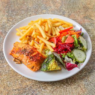 Salmón Fresco A La Plancha