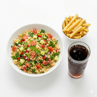 Menú Ensalada Arabic Con Cuscus