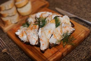 Bruschette cu slanina