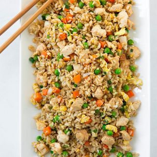 Chicken fried rice 
