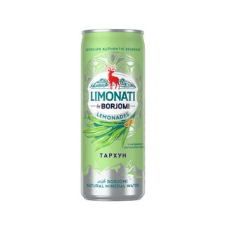 Грузинский Лимонад Limonati by Borjomi Тархун, 0,33 л ж/б
