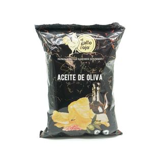 Patatas Aceite de Oliva y Sal Rosa El Gallo Rojo (100 g.)