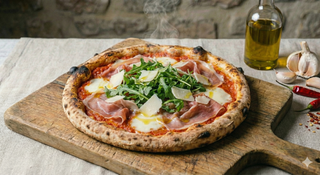 Prosciutto crudo, rucola e grana