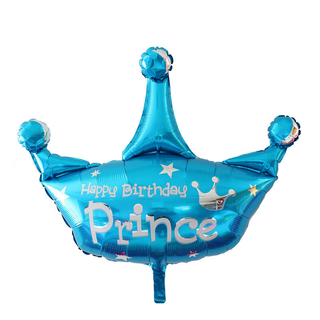 Balon Folie Coronita Happy Birthday Prince.