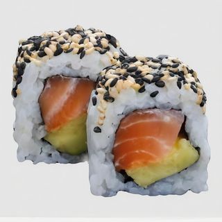 Uramaki De Salmón Aguacate Y Sésamo (8 Pzs.)
