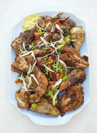 Poulet Braisé Aux Épices Orientales