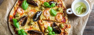 Pizza Frutti di Mare (Ekstra 45 cm)