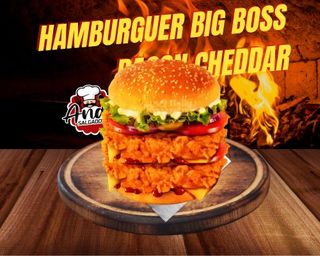 Hamburguer BIG BOSS Bacon Cheddar