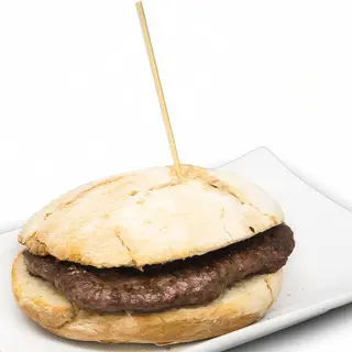 BURGER SINGLE: Sólo carne 100% vacuno (180grs)