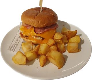 Hamburguesa doble cheese