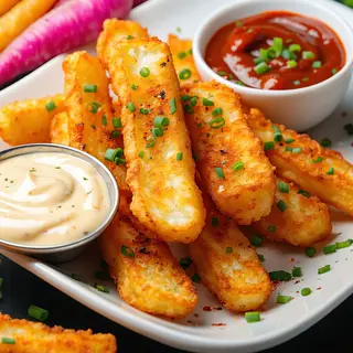Halloumi fries