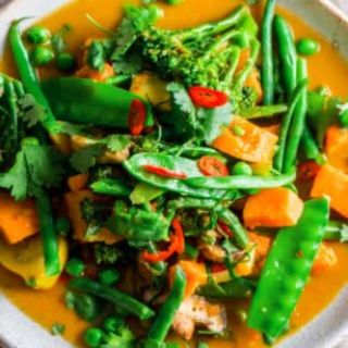 Curry Combinado De Verduras Con Curry