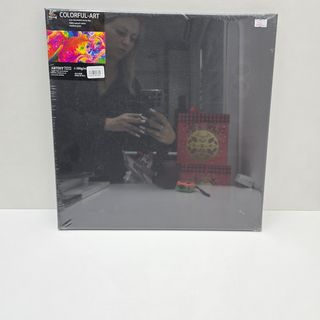 Холст Чёрный. На Подрамнике. Размер 40на40см. Цена 2200тг