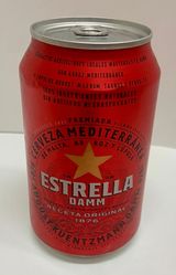 Estrella Damm Cerveza Lata 33cl